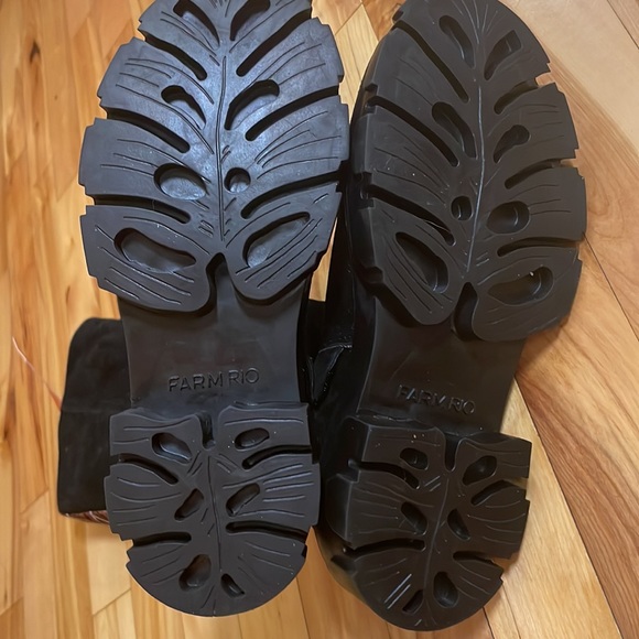 FARM Rio Black Boots NWT size 6 - Picture 6 of 7